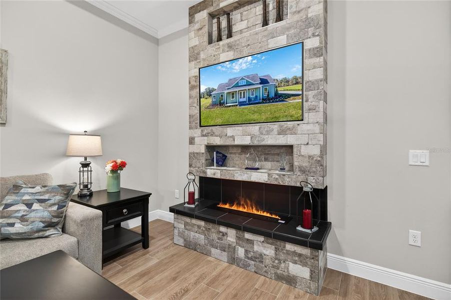 Furnished interior view inside a new home in , Umatilla (Image 30). Furnished interior view inside a new home in , Umatilla (Image 30).