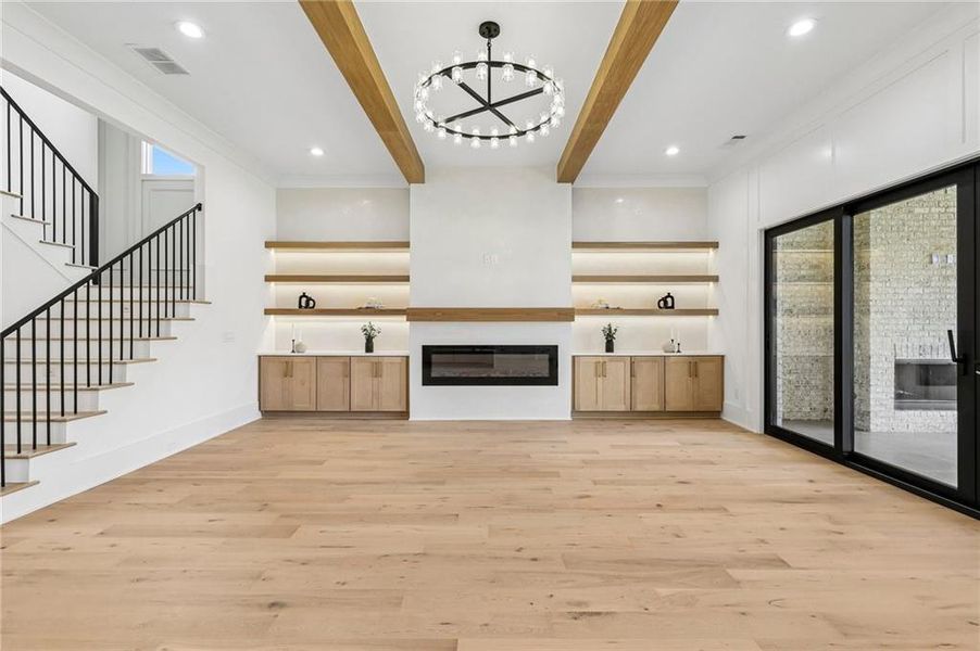 Furnished interior view inside a new home in , Hoschton (Image 12).