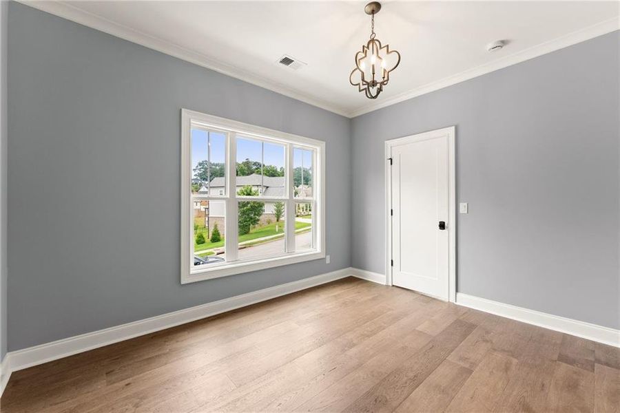 Spacious, unfurnished interior of a new home in , Gainesville (Image 58).