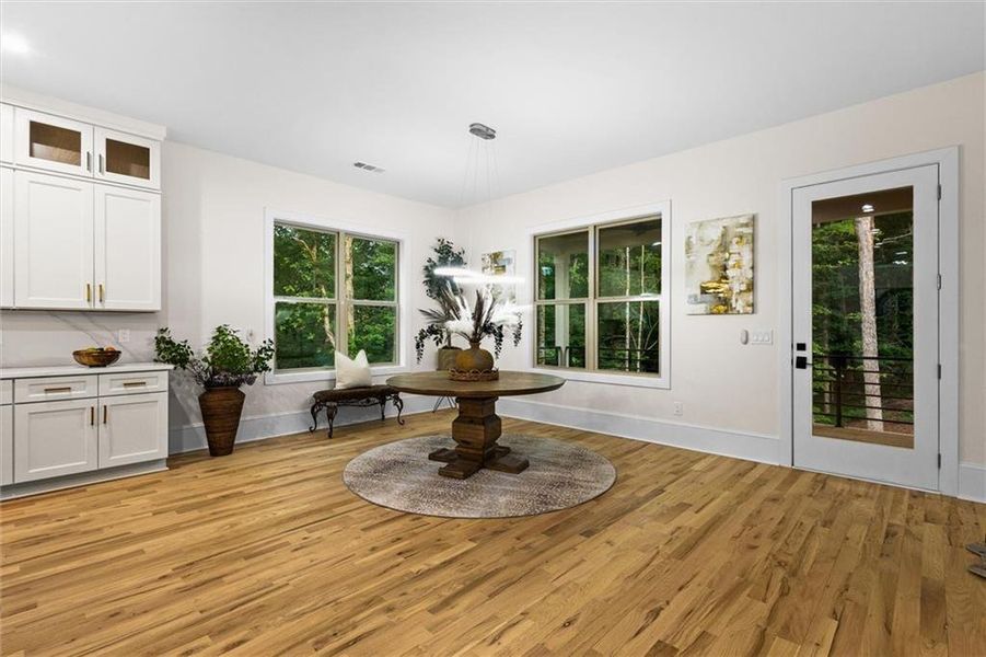 Furnished interior view inside a new home in , Gainesville (Image 53).