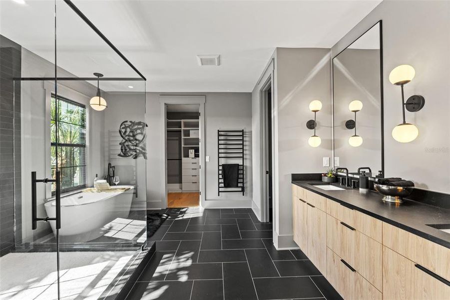 Furnished interior view inside a new home in , Tampa (Image 62).