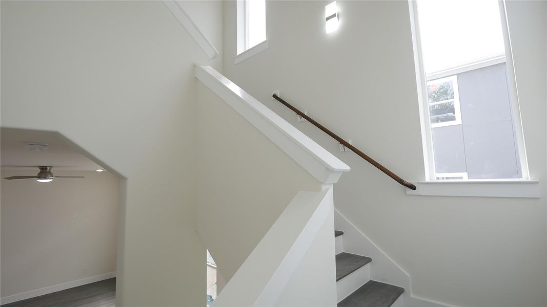 Furnished interior view inside a new home in , Houston (Image 14). Furnished interior view inside a new home in , Houston (Image 14).