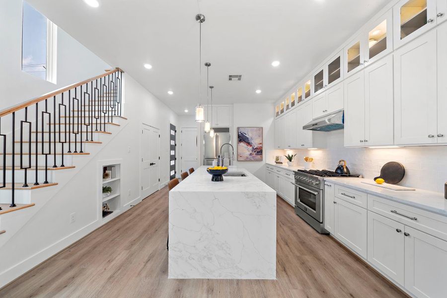 Furnished interior view inside a new home in , Houston (Image 6). Furnished interior view inside a new home in , Houston (Image 6).