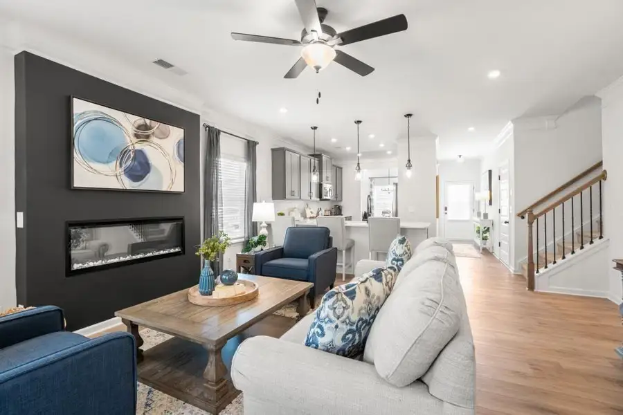 Furnished interior view inside a new home in The Stiles, Cartersville (Image 30).