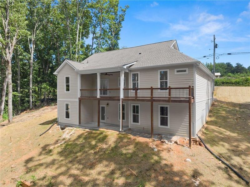 Front exterior of a new home in , Gainesville, GA, highlighting curb appeal (Image 18).