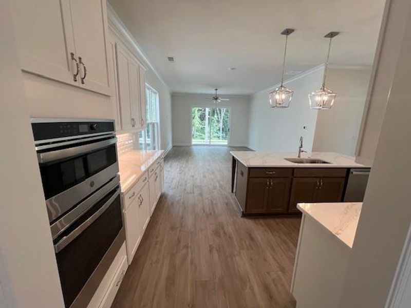 Furnished interior view inside a new home in Palisades Single Family, Cumming (Image 13). Furnished interior view inside a new home in Palisades Single Family, Cumming (Image 13).