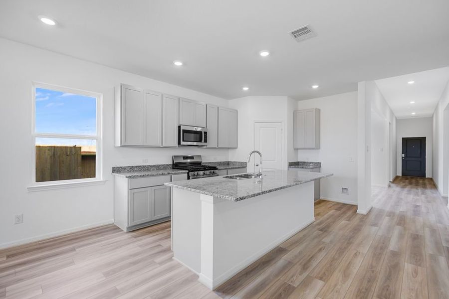 Furnished interior view inside a new home in Brookewater 45s, Rosenberg (Image 4).