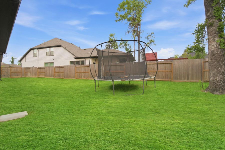 Exterior details and patio area of a home in , Willis (Image 25).