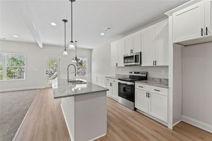 Furnished interior view inside a new home in , Alto (Image 5).