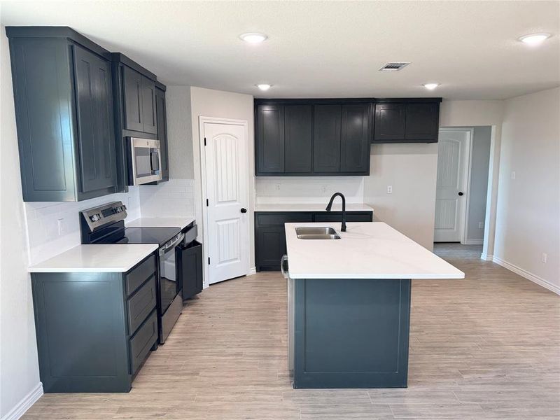 Furnished interior view inside a new home in , Springtown (Image 3).