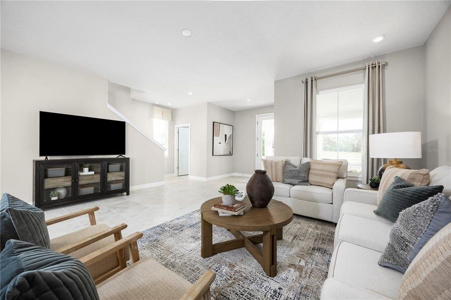 Furnished interior view inside a new home in Parkview Preserve, Apopka (Image 14).