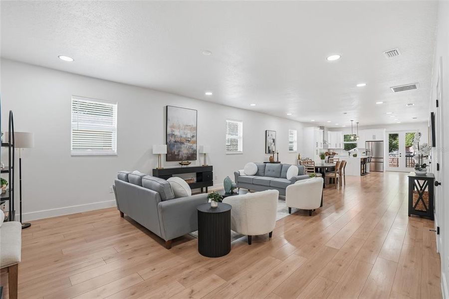 Furnished interior view inside a new home in , Tampa (Image 4).