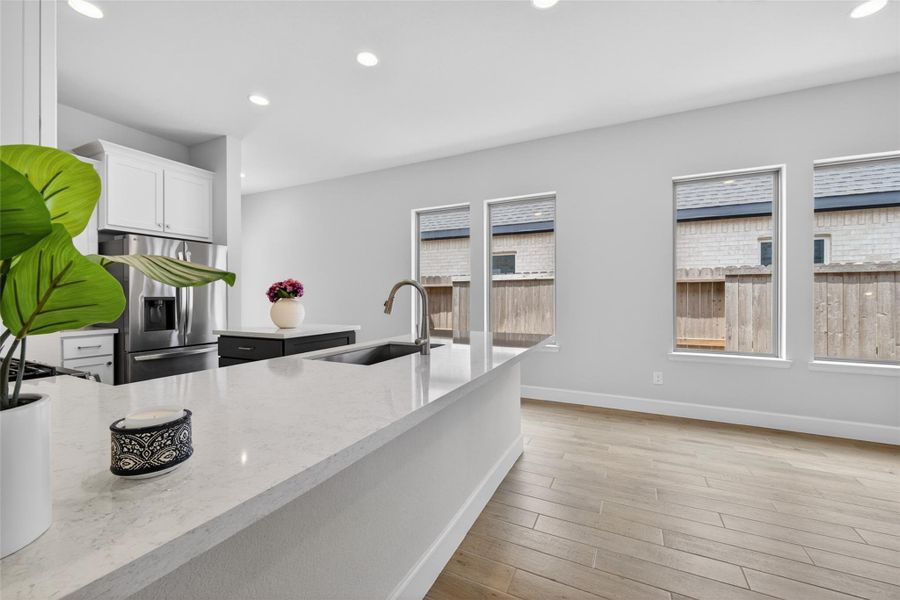 Furnished interior view inside a new home in Jordan Ranch, Fulshear (Image 12).