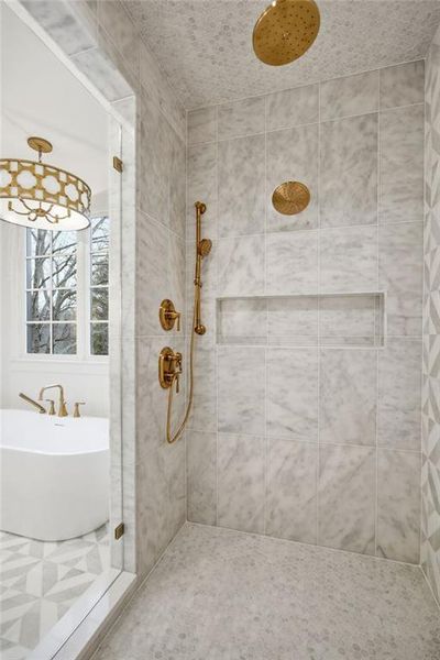 Close-up of interior finishes inside a home in , Atlanta (Image 20).