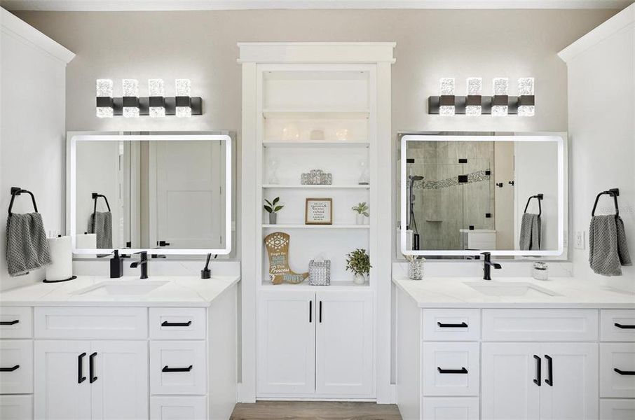 Furnished interior view inside a new home in , Palm Coast (Image 47).