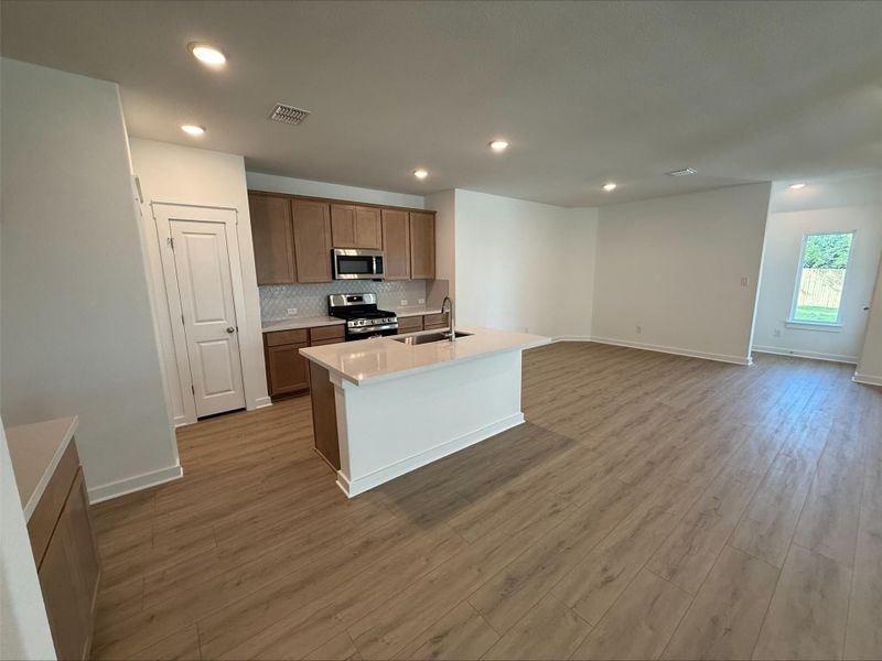 Furnished interior view inside a new home in Carillon, Manor (Image 7). Furnished interior view inside a new home in Carillon, Manor (Image 7).