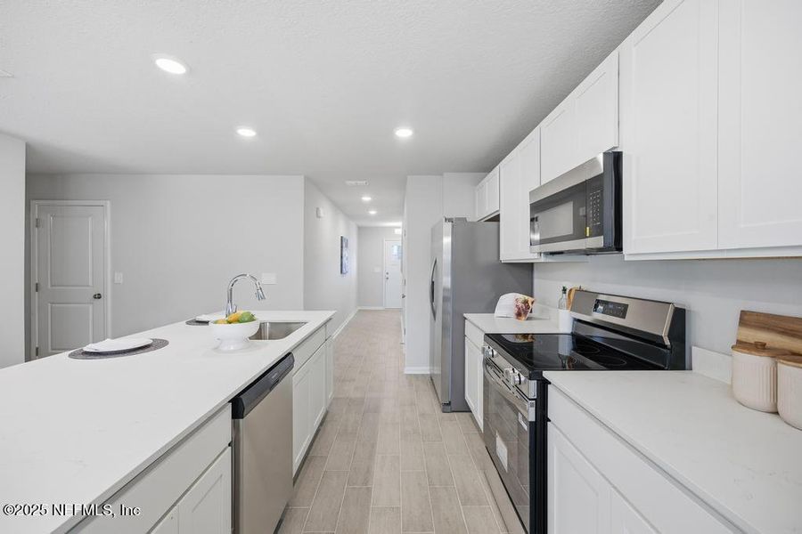 Furnished interior view inside a new home in Kings Preserve, Jacksonville (Image 37).