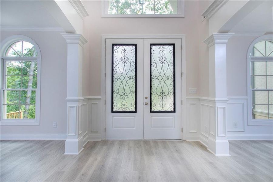 Spacious, unfurnished interior of a new home in , Conyers (Image 25). Spacious, unfurnished interior of a new home in , Conyers (Image 25).