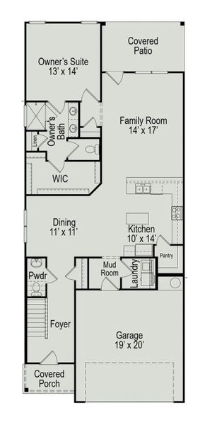 2D floor plan layout of this home in River Ranch, Dayton, TX (Image 3). 2D floor plan layout of this home in River Ranch, Dayton, TX (Image 3).