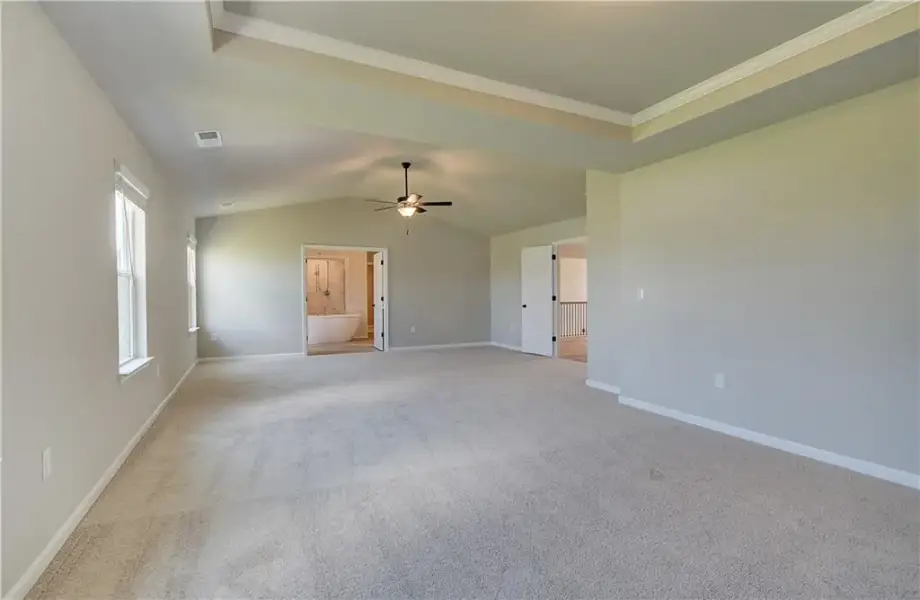 Spacious, unfurnished interior of a new home in Brighton, Locust Grove (Image 24).