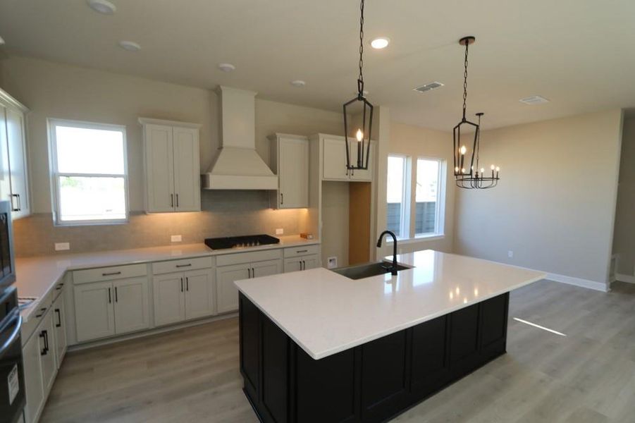 Furnished interior view inside a new home in Pomona 40' Homesites, Manvel (Image 13). Furnished interior view inside a new home in Pomona 40' Homesites, Manvel (Image 13).