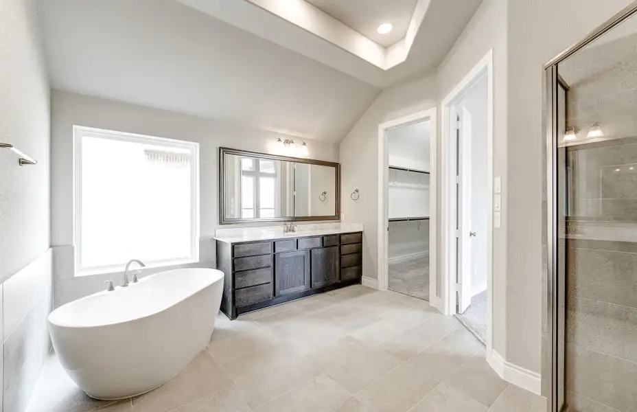 Furnished interior view inside a new home in Audubon 60', Magnolia (Image 5). Furnished interior view inside a new home in Audubon 60', Magnolia (Image 5).