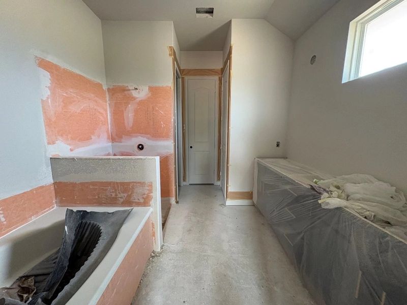 In-progress construction of a new home in Cannon Ranch, Dripping Springs, TX (Image 7).