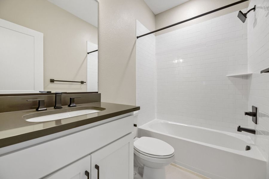 Furnished interior view inside a new home in Solterra, Lakewood (Image 6).