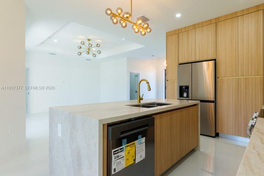 Furnished interior view inside a new home in , Lehigh Acres (Image 8).