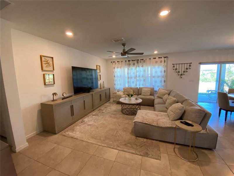 Furnished interior view inside a new home in , Parrish (Image 55).