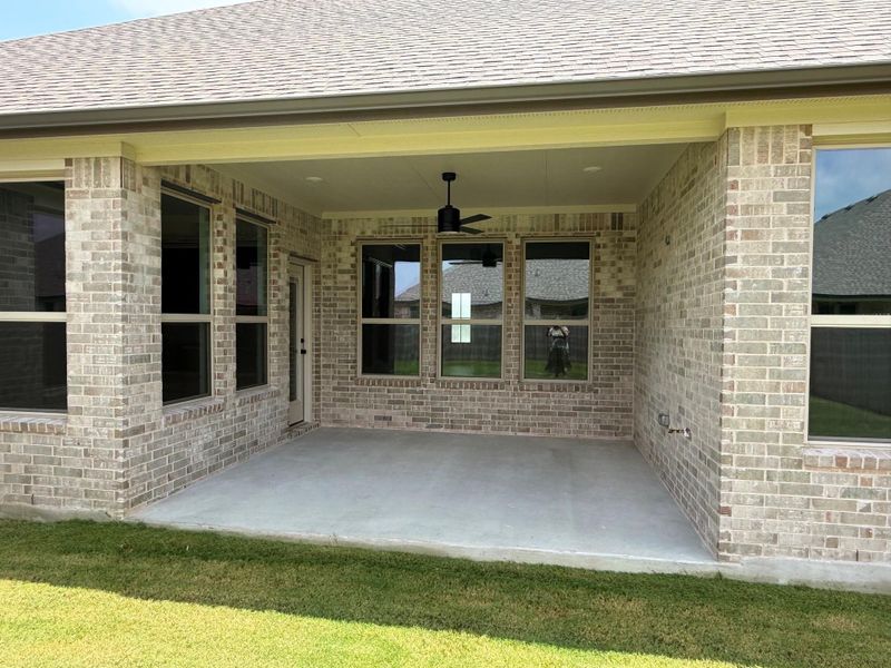 Exterior details and patio area of a home in Wellborn Settlement, College Station (Image 2). Exterior details and patio area of a home in Wellborn Settlement, College Station (Image 2).