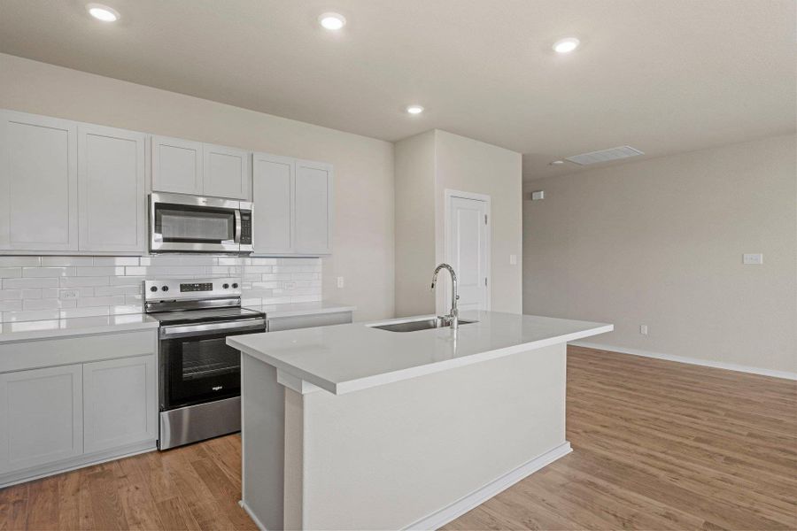 Open Concept Kitchen