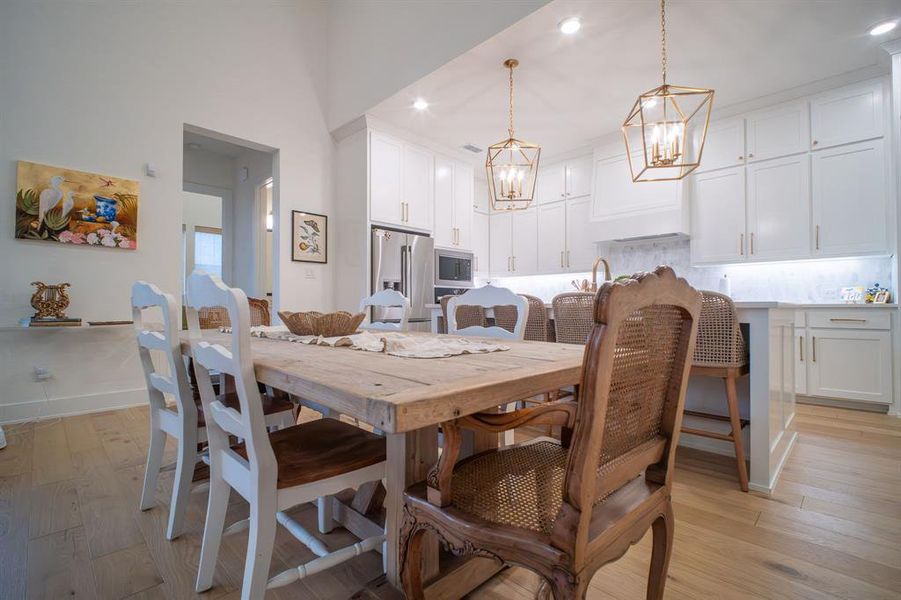 Furnished interior view inside a new home in The Homestead - 62', Rockwall (Image 3). Furnished interior view inside a new home in The Homestead - 62', Rockwall (Image 3).