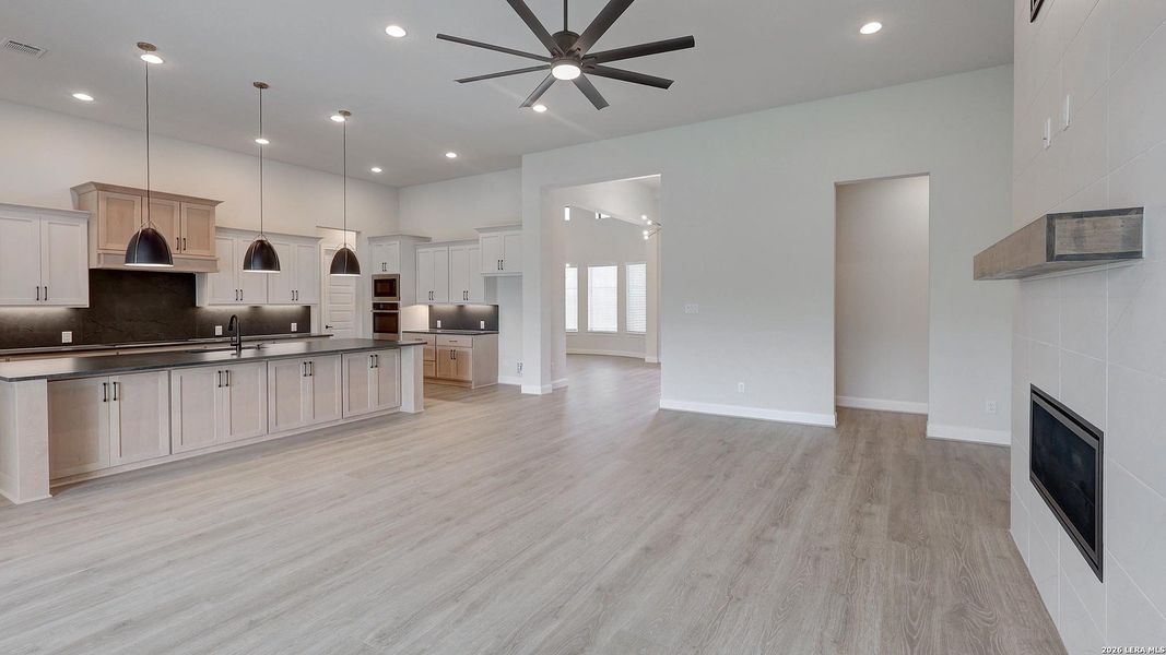 Furnished interior view inside a new home in Megan's Landing, Castroville (Image 11).