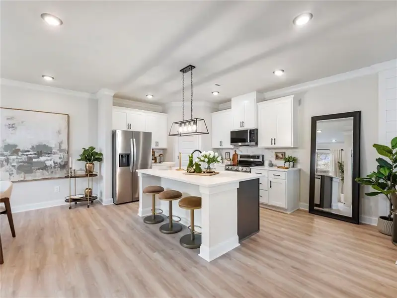 Furnished interior view inside a new home in Apalachee Overlook, Winder (Image 6).