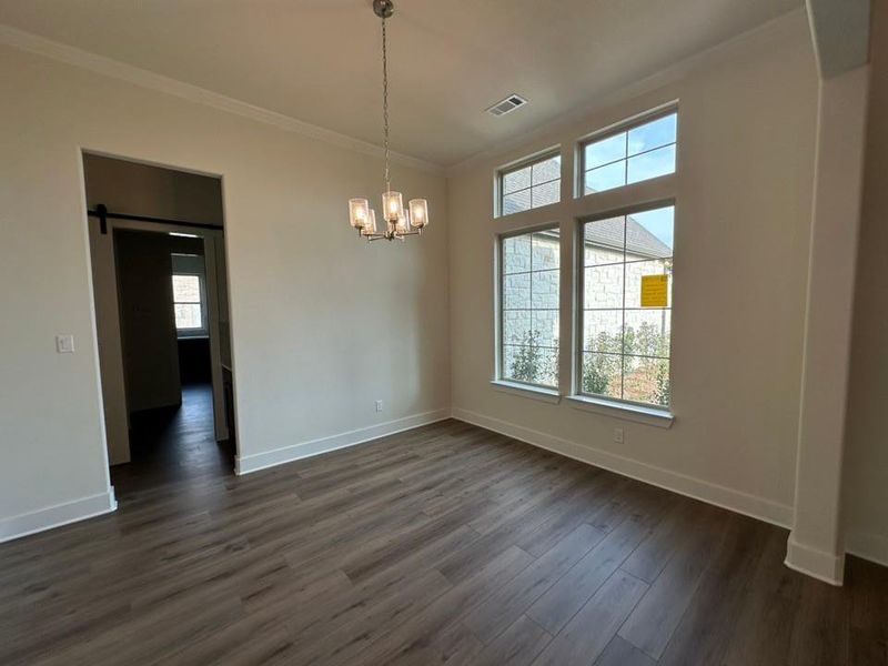 Spacious, unfurnished interior of a new home in Fannin Ranch, Leonard (Image 12).