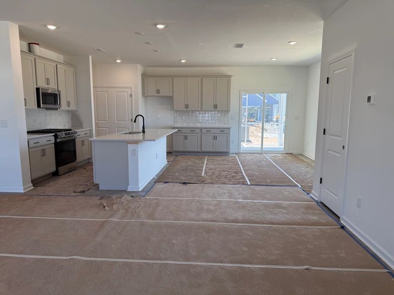In-progress construction of a new home in The Point, Rolesville, NC (Image 12).