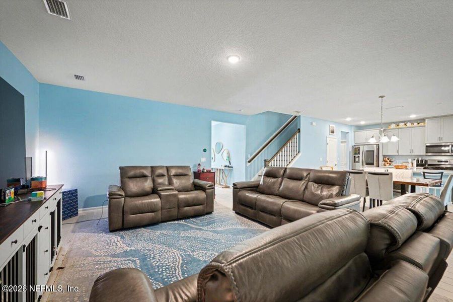 Furnished interior view inside a new home in RiverTown - Settlement, St. Johns (Image 14).