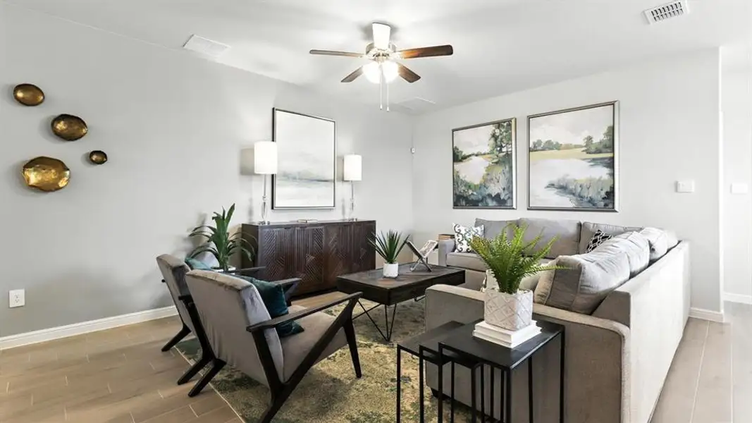 Furnished interior view inside a new home in Vista Point, Grandview (Image 35).