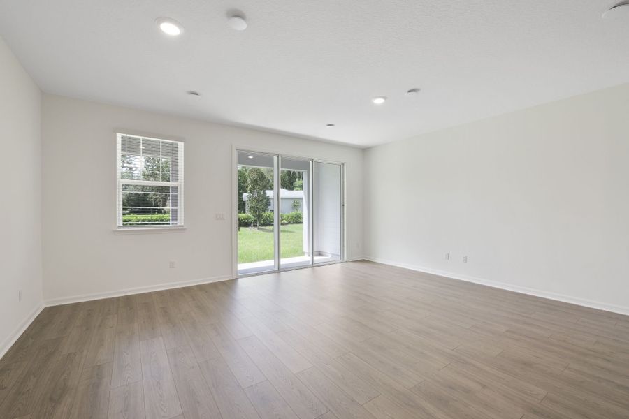Spacious, unfurnished interior of a new home in Towns at Riverwalk, Sanford (Image 21). Spacious, unfurnished interior of a new home in Towns at Riverwalk, Sanford (Image 21).