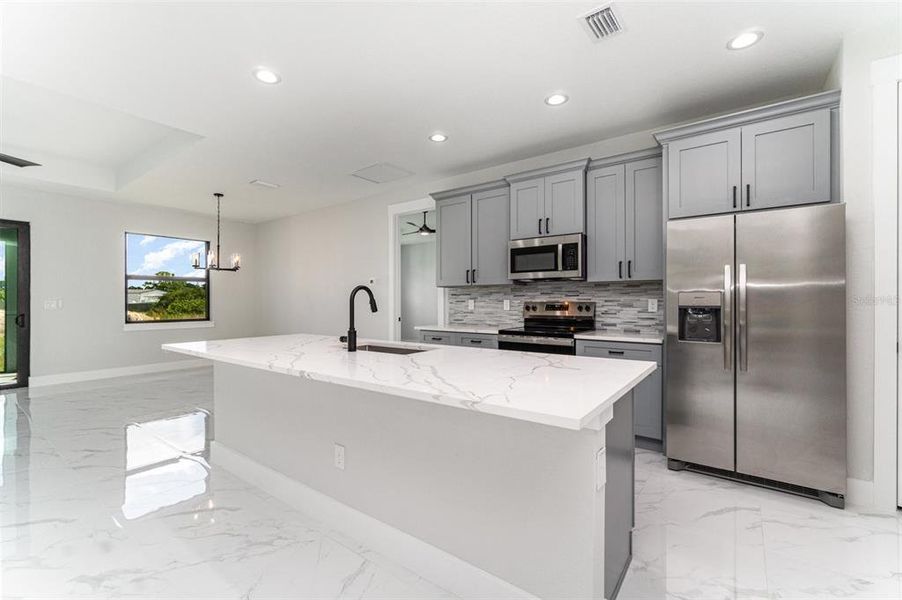 Furnished interior view inside a new home in , Lehigh Acres (Image 13).