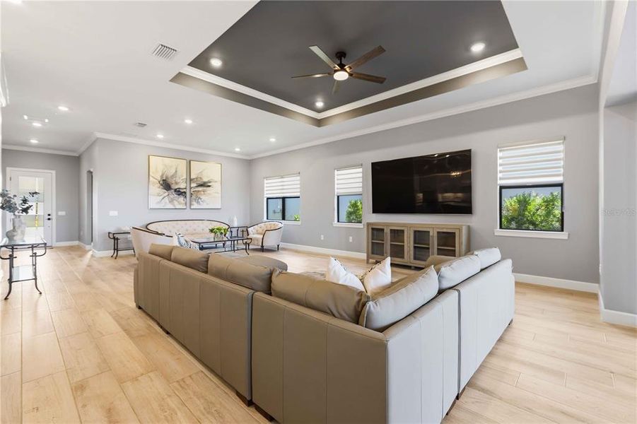 Furnished interior view inside a new home in , Nokomis (Image 11).