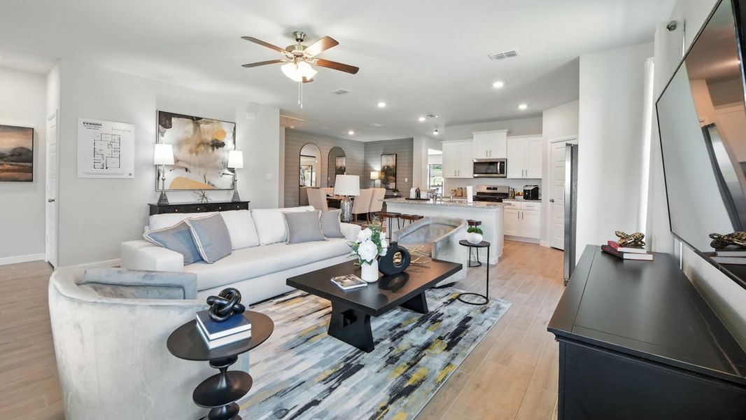Furnished interior view inside a new home in Vista Park, Decatur (Image 13). Furnished interior view inside a new home in Vista Park, Decatur (Image 13).