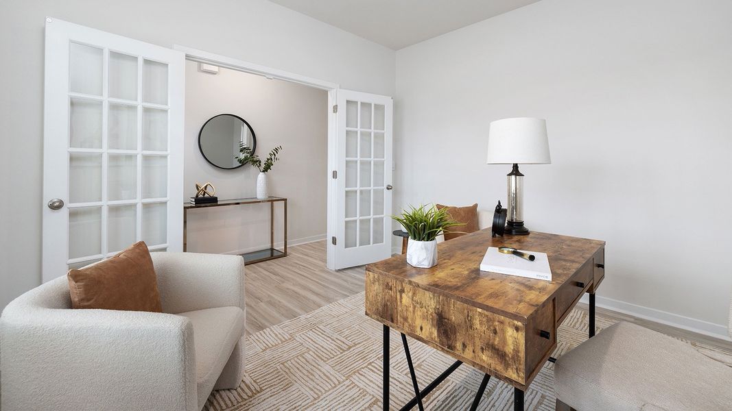 Furnished interior view inside a new home in Rydele Heights, Asheville (Image 14).