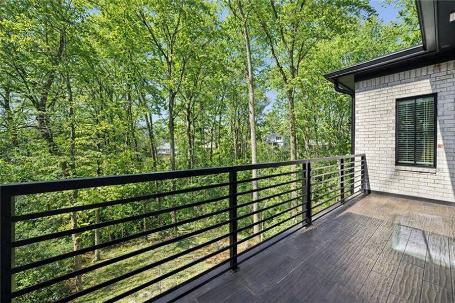 Exterior details and patio area of a home in , Atlanta (Image 3). Exterior details and patio area of a home in , Atlanta (Image 3).