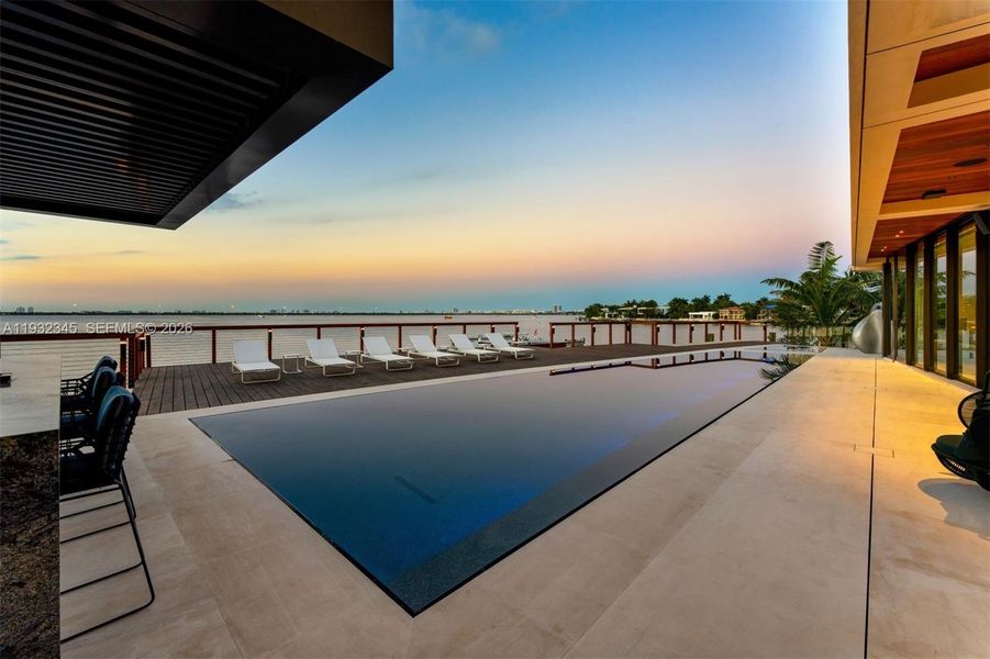 Exterior details and patio area of a home in , Miami (Image 2). Exterior details and patio area of a home in , Miami (Image 2).