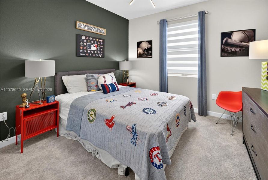 Furnished interior view inside a new home in Acacia Groves, Miami (Image 15).