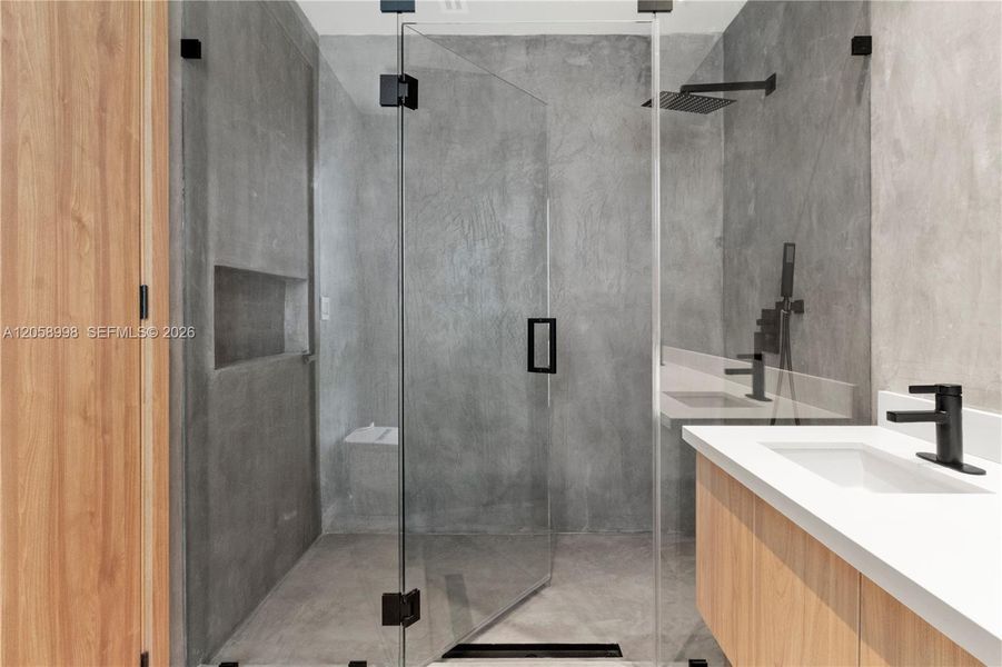 Furnished interior view inside a new home in , Miami (Image 5).