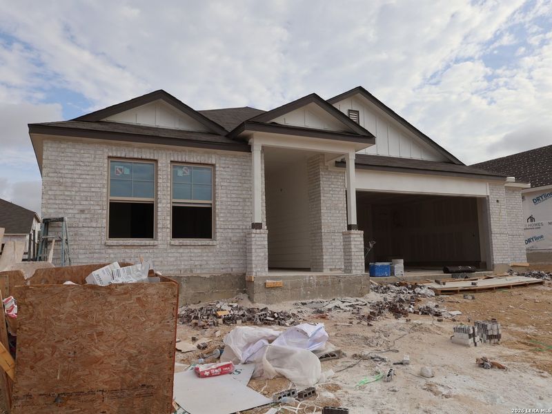 In-progress construction of a new home in Greenspoint Heights, Seguin, TX (Image 27).