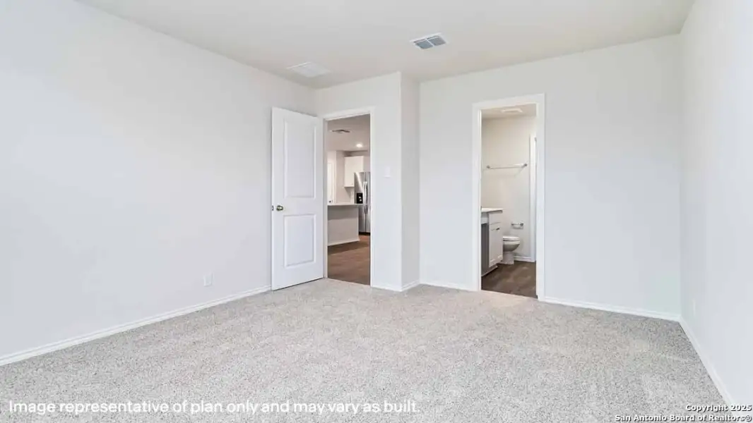 Spacious, unfurnished interior of a new home in Riverstone at Westpointe, San Antonio (Image 22). Spacious, unfurnished interior of a new home in Riverstone at Westpointe, San Antonio (Image 22).